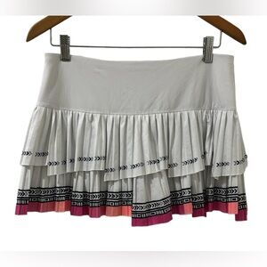 Lucky in Love tennis skort. 12”. Short included.